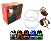 2 Adet Far İçi Floresan Angel Halka Beyaz Renk Balanslı 80 mm thumbnail 1