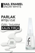 FLORMAR OJE 310 SNOW WHITE - 3