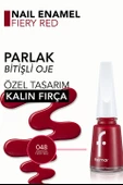 FLORMAR OJE 048 FIERY RED - 3