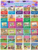 1.Sınıflar İçin Ev ve Sınıf Kitaplığı 30 lu Hikaye Seti (16 Sayfa) - 1