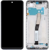 Xiaomi Redmi Note 9 Pro Uyumlu Çıtalı A Kalite Lcd Ekran Dokunmatik Beyaz - 1