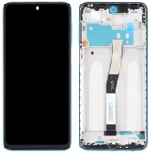 Xiaomi Redmi Note 9 Pro Uyumlu Çıtalı A Kalite Lcd Ekran Dokunmatik Mavi - 1