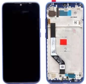 Xiaomi Redmi Note 7 Uyumlu Çıtalı OLED Lcd Ekran Dokunmatik Mavi - 1