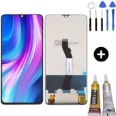 Xiaomi Redmi Note 8 Pro Uyumlu Servis Lcd Ekran Dokunmatik + Montaj Seti - 1