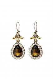 Sarı Sitrin Zultanit Taşlı Hürrem Sultan Damla Otantik Gümüş Üçlü Kadın Seti Ayarlanabilir Yüzük - 4