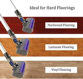srfn ticaret Dyson V6 Hayvan/V6 Fluffy/DC58/DC59/DC61/DC62/DC74 LED'li Yumuşak Rulolu Zemin Fırçası - 8