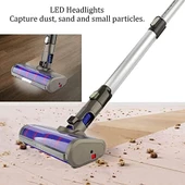 srfn ticaret Dyson V6 Hayvan/V6 Fluffy/DC58/DC59/DC61/DC62/DC74 LED'li Yumuşak Rulolu Zemin Fırçası - 6