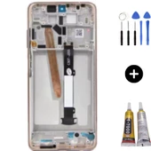 Xiaomi Poco X3 Nfc Uyumlu Çıtalı Lcd Ekran Dokunmatik Gold + Montaj Seti - 1