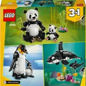 LEGO 31165 Creator 3’ü 1 Arada Vahşi Hayvanlar: Panda Ailesi 31165 - 3