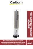 Premium Paslanmaz Çelik Kararmaz Mantar Şarap Kapak Açıcı Pilli Tirbuşon Açacağı 24*5 Cm - 1