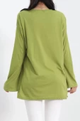 Baskılı Oversize Suprem Tunik Açıkyeşil - 20217.1567. thumbnail 7