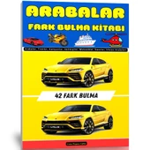 Arabalar Fark Bulma Kitabı (Cevaplarıyla) - 1