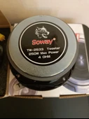 100 Rms 250 W Max 10 Cm Dome Tweeter Soway Tw-2533 - 2
