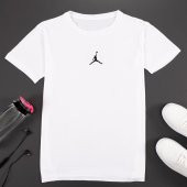 Basketball Baskılı Beyaz T-Shirt TSH061/D-3 - 1