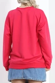 2 İp Bisiklet Yaka Sweat Fuşya - 20790.1878. thumbnail 7