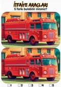 Arabalar Fark Bulma Kitabı (Cevaplarıyla) - 5