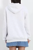 Kot Nakışlı Oversize 3 İplik Sweat Gri - 2442.336. - 7
