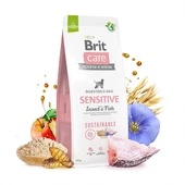 Brit Sustainable Sensitive Balık ve Böcek Proteinli Yetişkin Köpek Maması 12 Kg - 1
