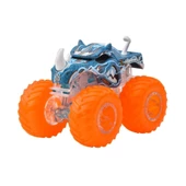 Hot Wheels Monster Trucks Power Smashers -TIGER SHARK   HYJ19 -HYJ21 - 1