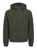 JJEBASIC SOFTSHELL HOOD NOOS Rosin Rosin XL - 1