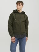 JJEBASIC SOFTSHELL HOOD NOOS Rosin Rosin M - 2