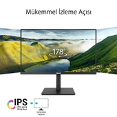 ASUS VA27AQSB 27 IPS FREESYNC 2560x1440 1MS(MPRT) 75HZ DP HDMI USB X2 MM VESA 3YIL EYECARE, FLICKER-FREE,CERCEVESIZ,DUSUK MAVI ISIK,PIVOT - 3