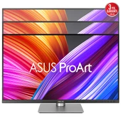 ASUS PA279CRV ASUS PROART 27 4K IPS HDR 3840 x 2160 5MS DP HDMI USB-C MM VESA 3YIL 99 DCI-P3 99 Adobe RGB PIVOT Monitör PD 96W - 5