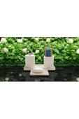 Mermer Esintili Modern Beton Banyo Aksesuar Seti (4 Parça) - 3