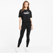 Puma 586866 01 Ess Cropped Logo Tee Kadın T-shirt - 3