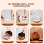 Odun Ateşi Tasarımlı Hava Nemlendirici Cihaz - 5