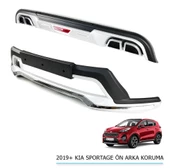 KIA SPORTAGE 2019 2020 2021 Ön Arka Tampon Koruması Difüzör - 1