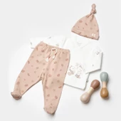 Bibaby Biorganic Love Our Earth 3 Parça Set 73345 Mocha - 3