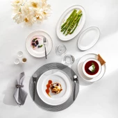 Schafer Mandy Yemek Takımı 56 Parça Platin - 1