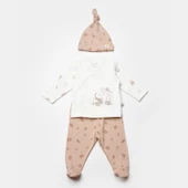 Bibaby Biorganic Love Our Earth 3 Parça Set 73345 Mocha - 1