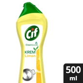 Cif Krem Yeni Nesil Yüzey Temizleyici Limon 500 Ml - 2