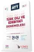 Limit Yayınları AYT Türk Dili ve Edebiyatı 24X24 Denemeleri - 1