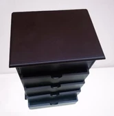 Hobi ERDL MODEL 90528 Ahşap Takı Şifonyer 5Çekmeceli Ceviz Rengi El Yapımı - 2