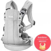 BabyBjörn Kanguru Harmony 3D Mesh / Silver - 5