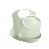BabyBjörn Yumuşak Mama Önlüğü Seti / Powder Green - 1