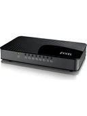 Zyxel GS108S v2 8-Port 10/100/1000Mbps Tak-Kullan Port-Önceliklendirme Destekli Gigabit Switch thumbnail 1