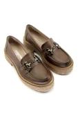 Erkan Saçmacı Allison Kahverengi Hakiki Deri Loafer Ayakkabı - 1
