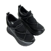 Erkan Saçmacı Arsenie Siyah Taşlı Gizli Dolgu Topuklu Günlük Ayakkabı - 3