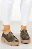 Erkan Saçmacı Ashley Haki Hakiki Deri Loafer Ayakkabı - 3