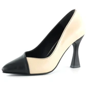 Erkan Saçmacı Jatqılı Plus Ten Siyah Kadeh Topuklu Ayakkabı - 1