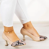 Erkan Saçmacı Laura Ten Yılan Topuklu Ayakkabı - 2