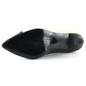 Erkan Saçmacı Jatqılı Plus Ten Siyah Kadeh Topuklu Ayakkabı - 5