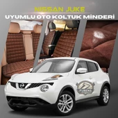 Nissan Juke Kahverengi Renk Tay Tüyü Cepli & Terletmez Sırtlı Oto Koltuk Minder Seti - Koltuk Koruma Kılıfı (ÖN & ARKA TAM SET) thumbnail 1