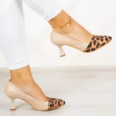 Erkan Saçmacı Laura Ten Leopar Topuklu Ayakkabı thumbnail 1