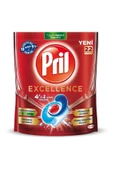 PRİL EXCELL.BULAŞIK MAKİNE DETERJANI 22Lİ TABLET 2 ADET thumbnail 3