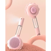 Basmalı Telli Su Sprey Hazneli Hayvan Fırçası Çift 2in 1 - 1